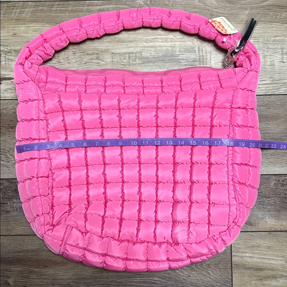 NWT FP Movement Quilted Carryall Bag Bubblegum Pink - Picture 6 of 10